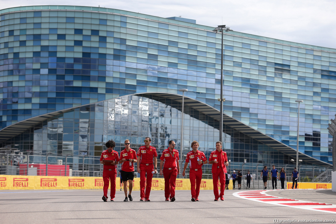 GP RUSSIA, 27.09.2018 - Sebastian Vettel (GER) Ferrari SF71H