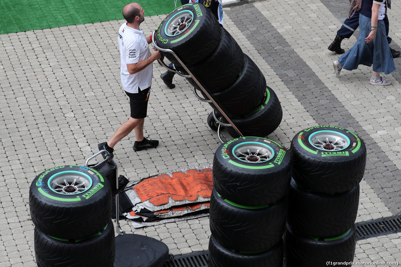 GP RUSSIA, 27.09.2018 - Pirelli Tyres