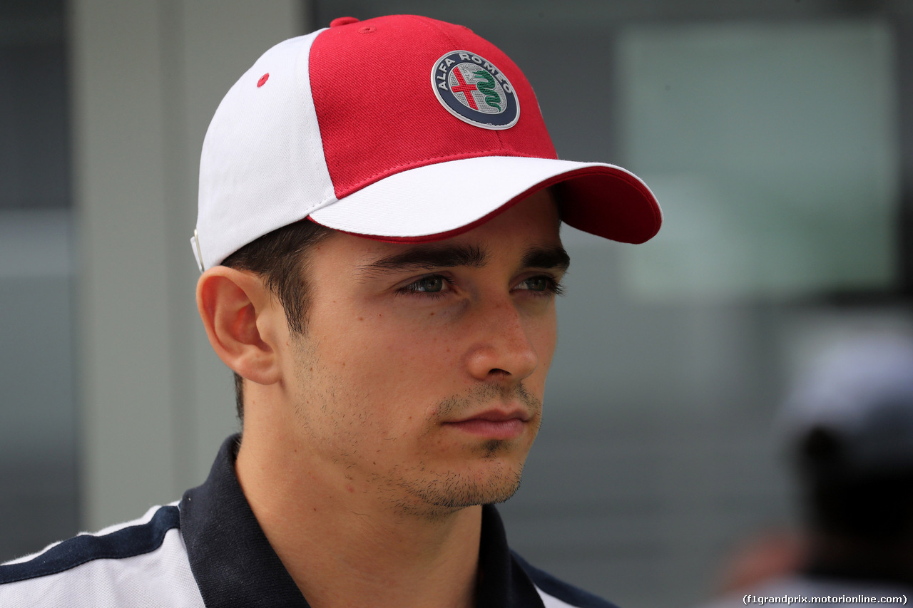 GP RUSSIA, 27.09.2018 - Conferenza Stampa, Charles Leclerc (MON) Sauber C37