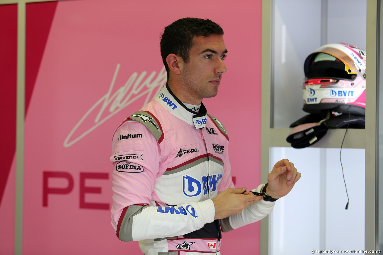 GP RUSSIA, 27.09.2018 - Nicolas Latifi (CAN) Test Driver, Racing Point Force India F1 VJM11