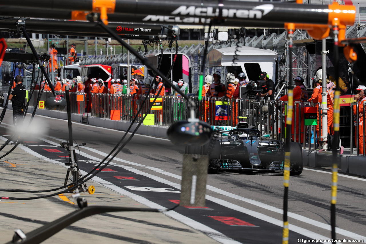 GP RUSSIA, 29.09.2018 - Prove Libere 3, Valtteri Bottas (FIN) Mercedes AMG F1 W09