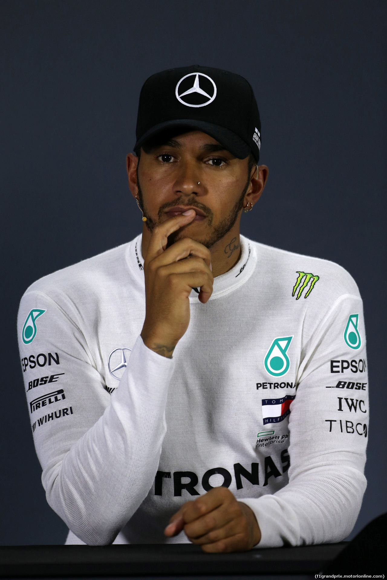 GP RUSSIA, 29.09.2018 - Qualifiche, Conferenza Stampa, Lewis Hamilton (GBR) Mercedes AMG F1 W09