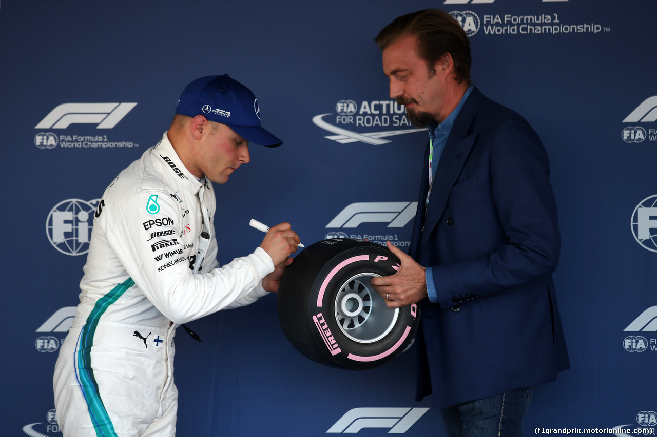 GP RUSSIA, 29.09.2018 - Qualifiche, Valtteri Bottas (FIN) Mercedes AMG F1 W09