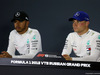 GP RUSSIA, 29.09.2018 - Qualifiche, Conferenza Stampa, Lewis Hamilton (GBR) Mercedes AMG F1 W09 e Valtteri Bottas (FIN) Mercedes AMG F1 W09