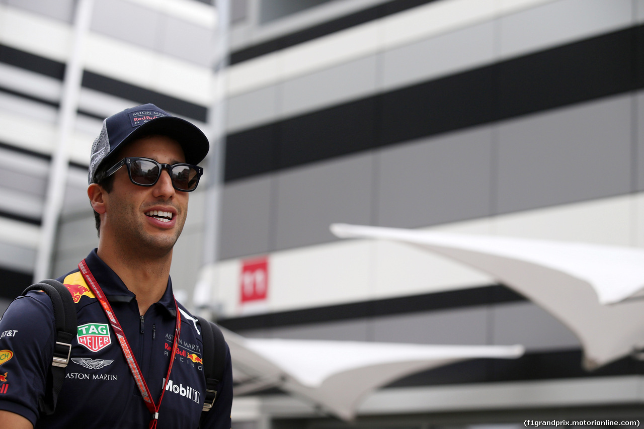 GP RUSSIA, 28.09.2018 - Daniel Ricciardo (AUS) Red Bull Racing RB14