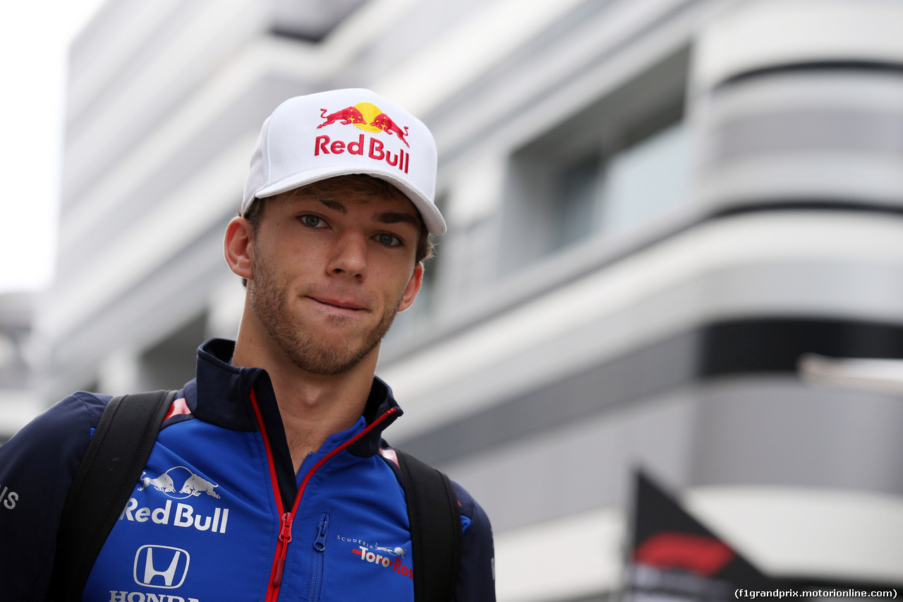 GP RUSSIA, 28.09.2018 - Pierre Gasly (FRA) Scuderia Toro Rosso STR13