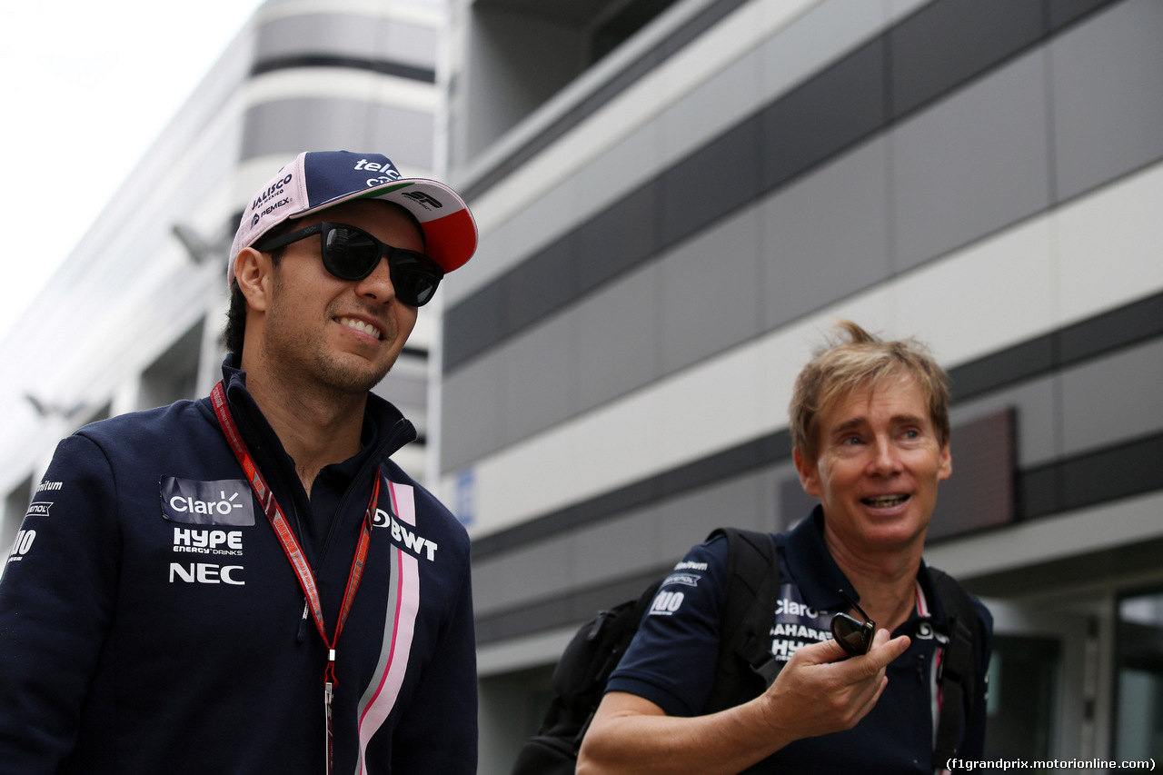 GP RUSSIA, 28.09.2018 - Sergio Perez (MEX) Racing Point Force India F1 VJM11