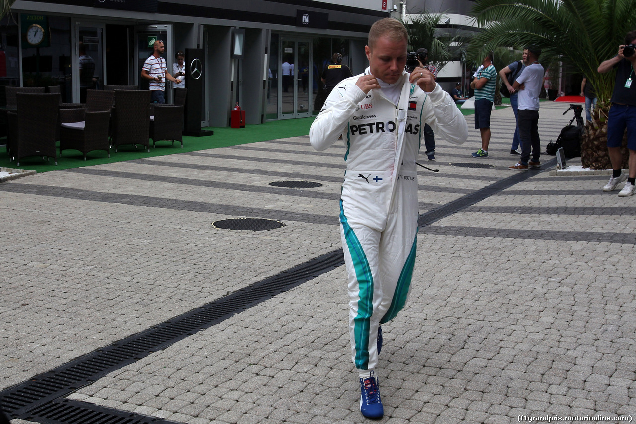 GP RUSSIA, 28.09.2018 - Prove Libere 1, Valtteri Bottas (FIN) Mercedes AMG F1 W09