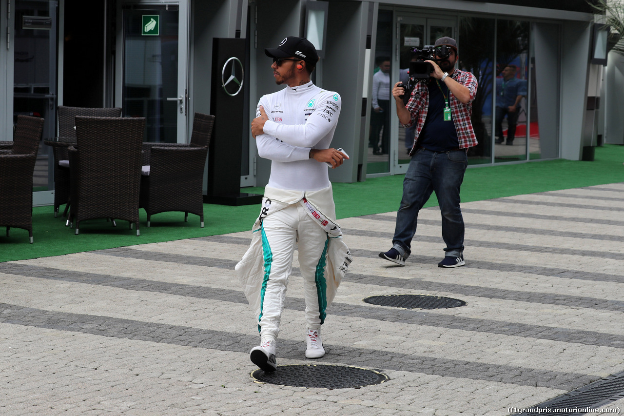 GP RUSSIA, 28.09.2018 - Prove Libere 1, Lewis Hamilton (GBR) Mercedes AMG F1 W09