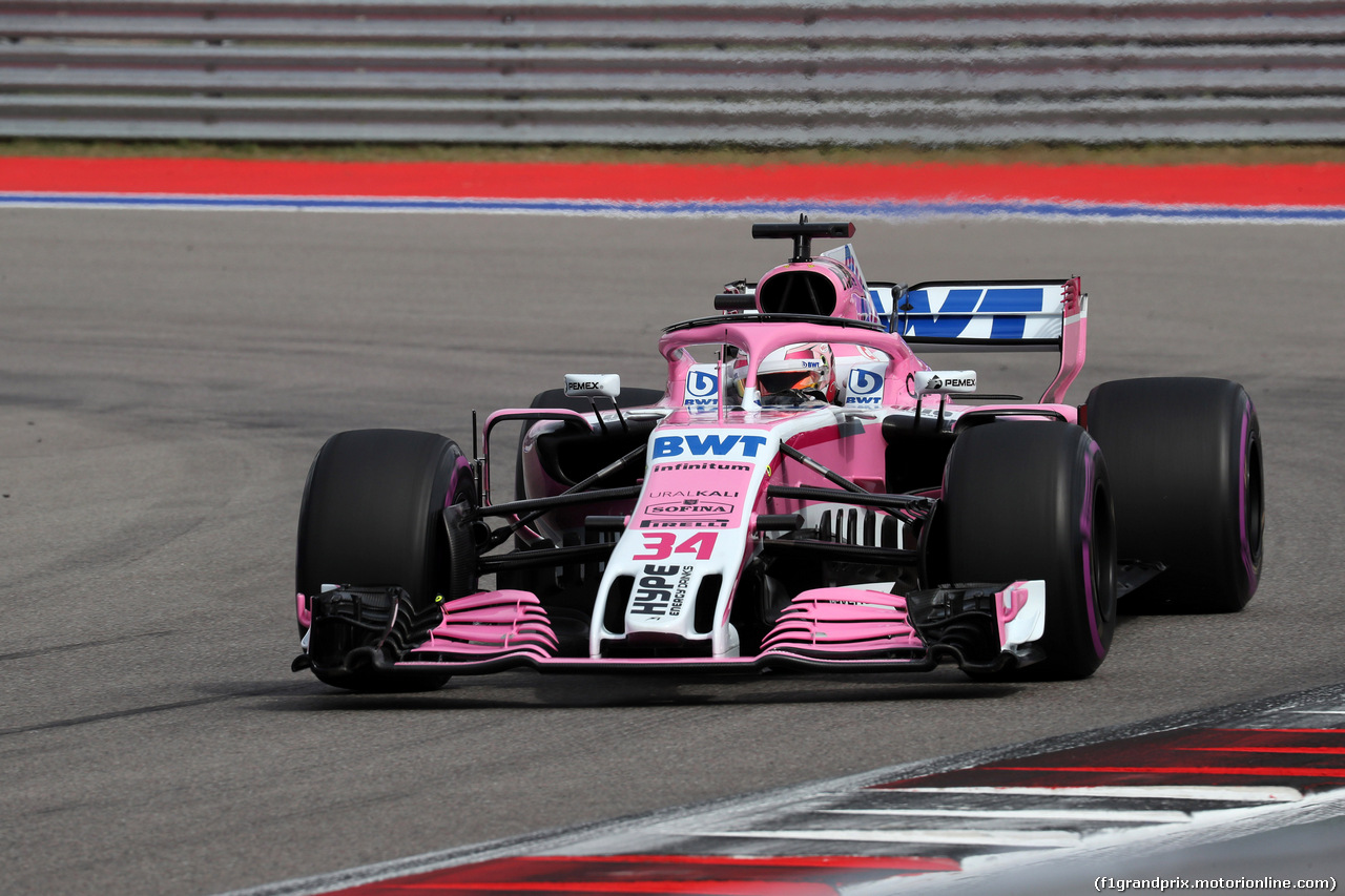 GP RUSSIA, 28.09.2018 - Prove Libere 1, Nicolas Latifi (CAN) Test Driver, Racing Point Force India F1 VJM11