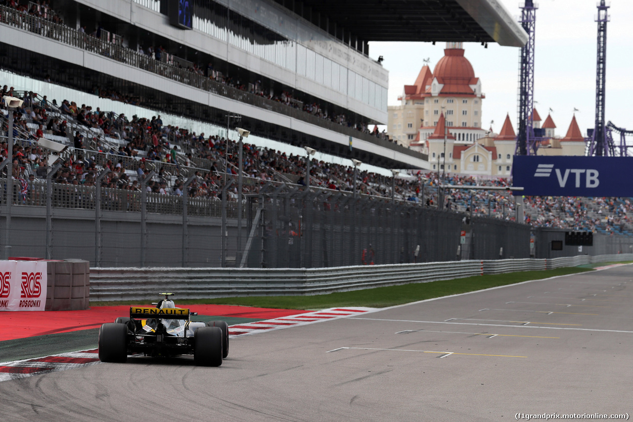 GP RUSSIA, 28.09.2018 - Prove Libere 1, Artem Markelov (Rus) Test Driver, Renault Sport F1 Team RS18