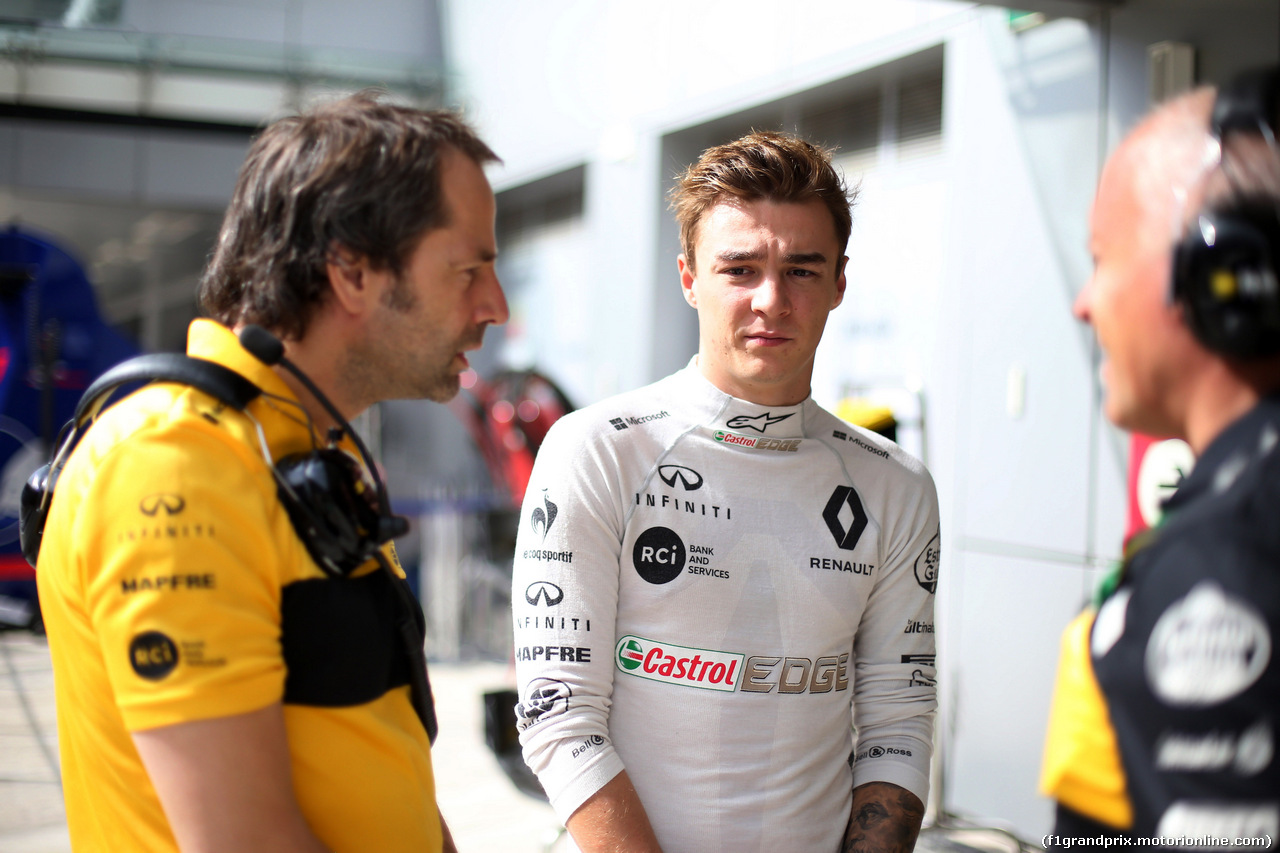 GP RUSSIA, 28.09.2018 - Prove Libere 1, Artem Markelov (Rus) Test Driver, Renault Sport F1 Team RS18