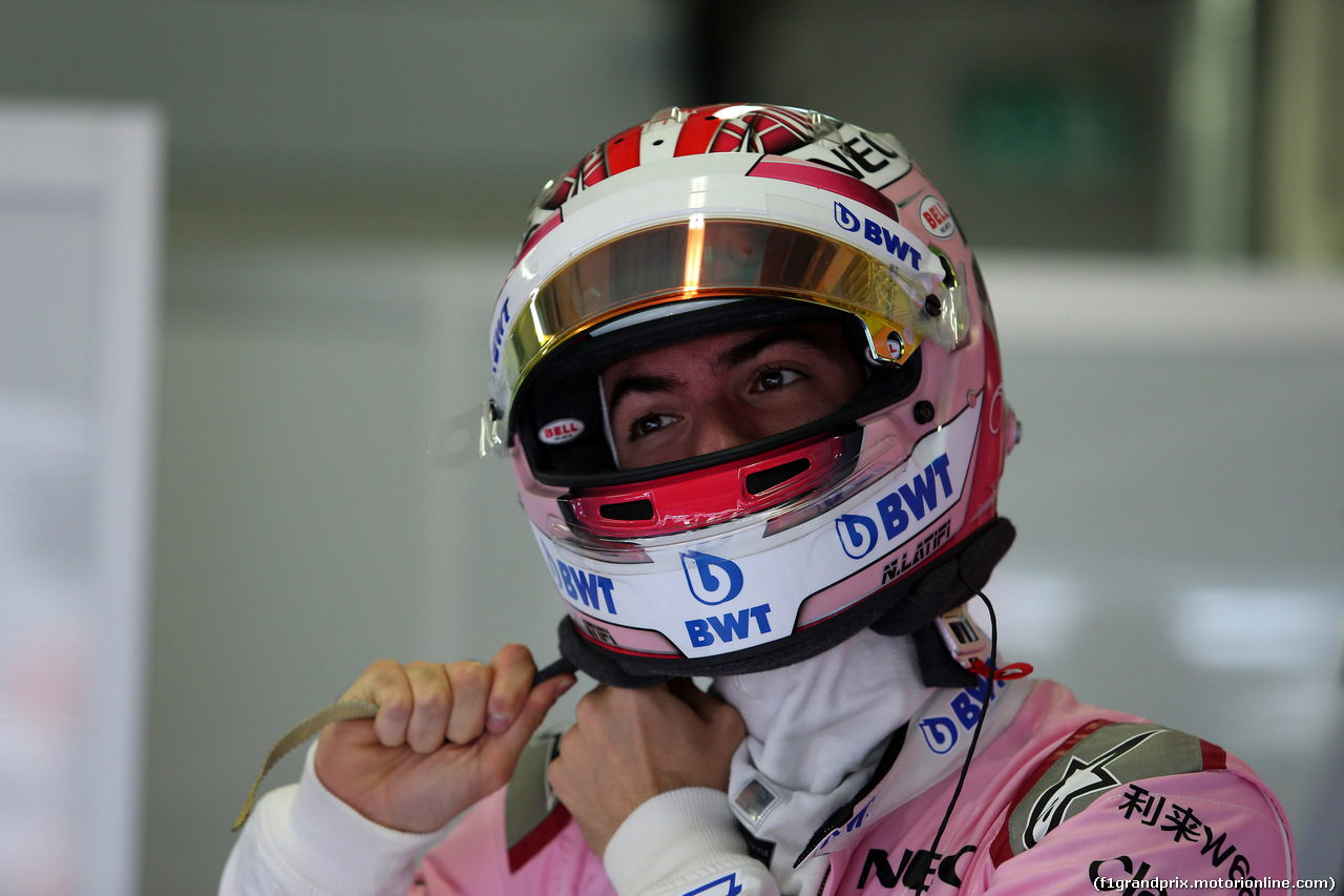 GP RUSSIA, 28.09.2018 - Prove Libere 1, Nicolas Latifi (CAN) Test Driver, Racing Point Force India F1 VJM11