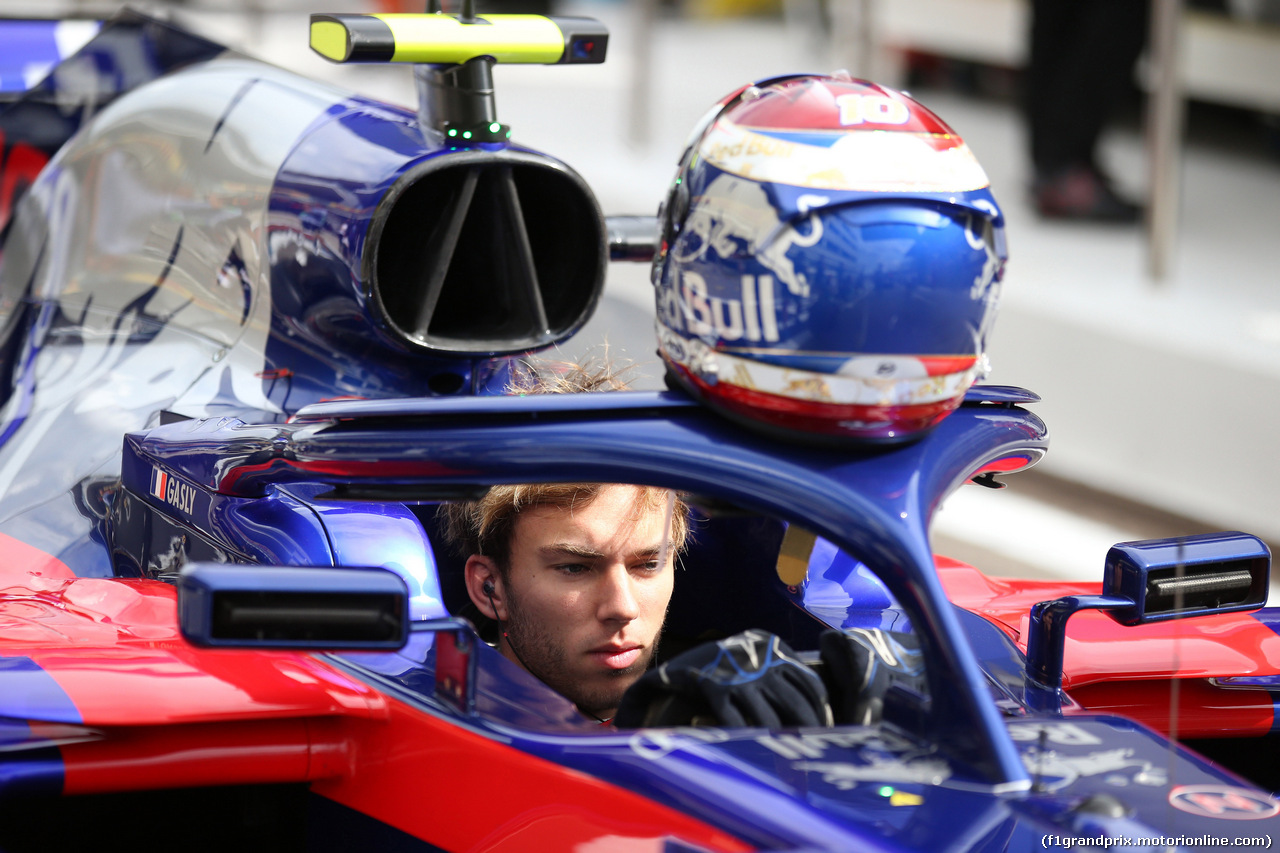 GP RUSSIA, 28.09.2018 - Prove Libere 1, Pierre Gasly (FRA) Scuderia Toro Rosso STR13