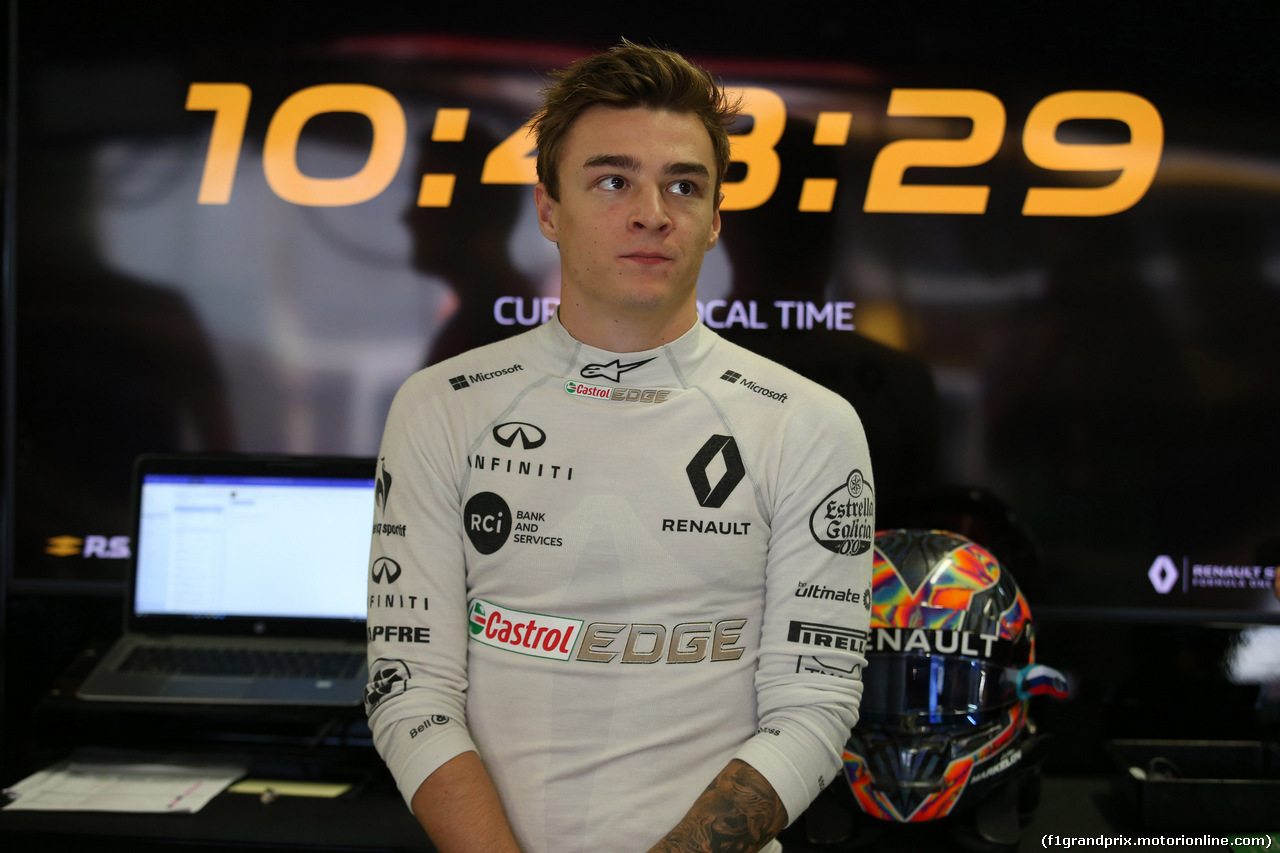 GP RUSSIA, 28.09.2018 - Prove Libere 1, Artem Markelov (Rus) Test Driver, Renault Sport F1 Team RS18