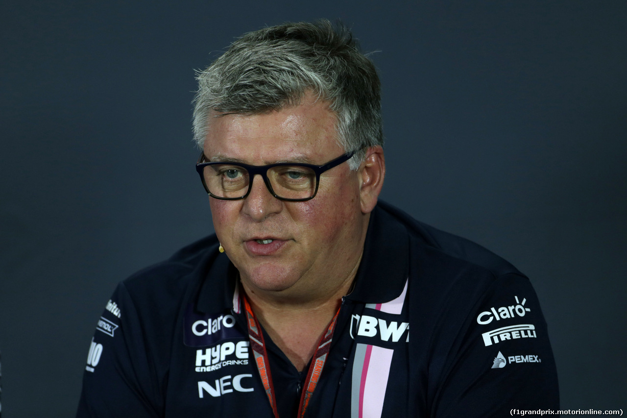 GP RUSSIA, 28.09.2018 - Prove Libere 1, Otmar Szafnauer (USA) Racing Point Force India F1 Team Chief Operating Officer