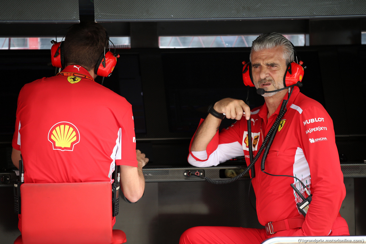 GP RUSSIA, 28.09.2018 - Prove Libere 1, Maurizio Arrivabene (ITA) Ferrari Team Principal