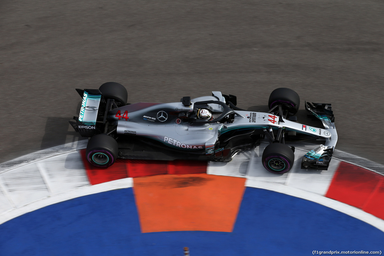 GP RUSSIA, 28.09.2018 - Prove Libere 1, Lewis Hamilton (GBR) Mercedes AMG F1 W09