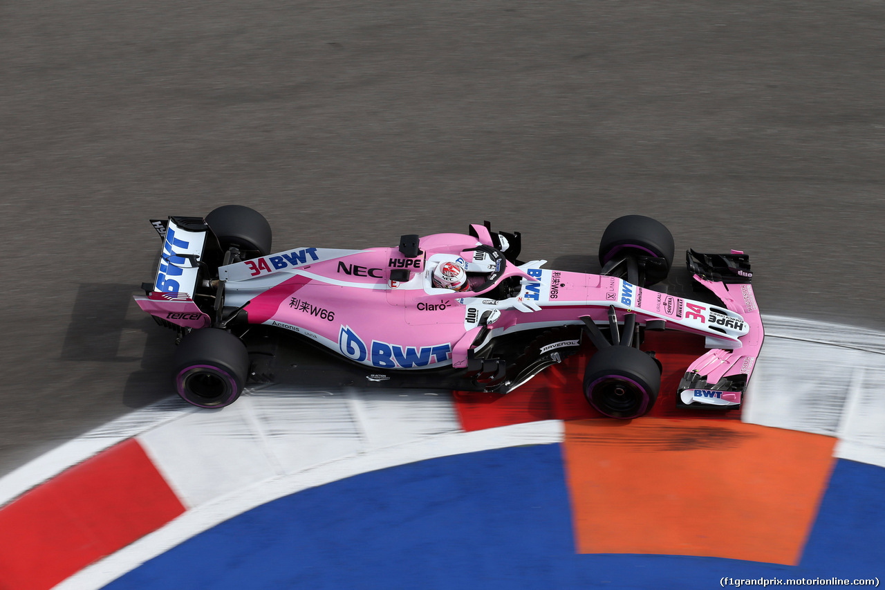 GP RUSSIA, 28.09.2018 - Prove Libere 1, Nicolas Latifi (CAN) Test Driver, Racing Point Force India F1 VJM11