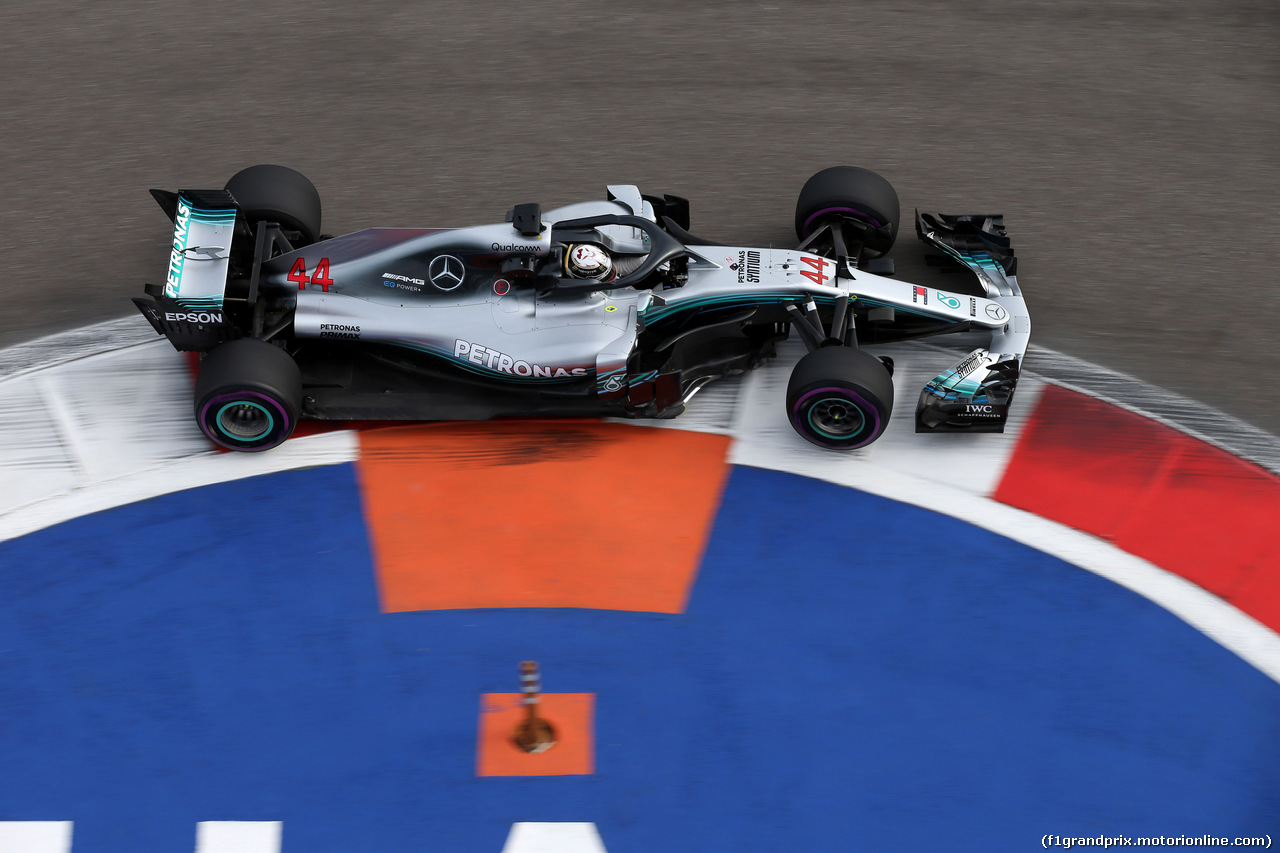 GP RUSSIA, 28.09.2018 - Prove Libere 1, Lewis Hamilton (GBR) Mercedes AMG F1 W09