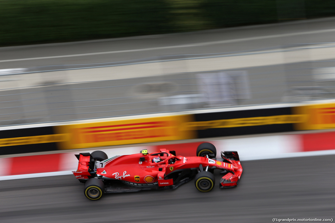 GP RUSSIA, 28.09.2018 - Prove Libere 2, Kimi Raikkonen (FIN) Ferrari SF71H