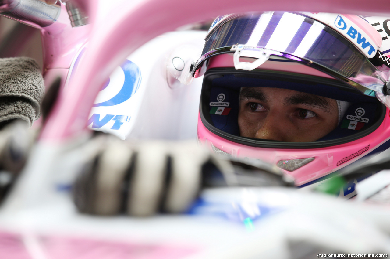 GP RUSSIA, 28.09.2018 - Prove Libere 2, Sergio Perez (MEX) Racing Point Force India F1 VJM11