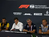 GP RUSSIA, 28.09.2018 - Conferenza Stampa, Cyril Abiteboul (FRA) Renault Sport F1 Managing Director, Toto Wolff (GER) Mercedes AMG F1 Shareholder e Executive Director, Otmar Szafnauer (USA) Racing Point Force India F1 Team Chief Operating Officer e Mario Isola (ITA), Pirelli Racing Manager
