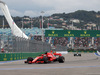 GP RUSSIA, 28.09.2018 - Free Practice 2, Sebastian Vettel (GER) Ferrari SF71H davanti a Lewis Hamilton (GBR) Mercedes AMG F1 W09