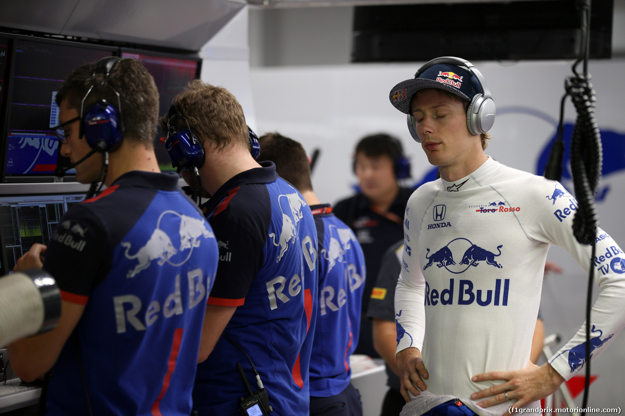 GP SINGAPORE, 15.09.2018 - Qualifiche, Brendon Hartley (NZL) Scuderia Toro Rosso STR13