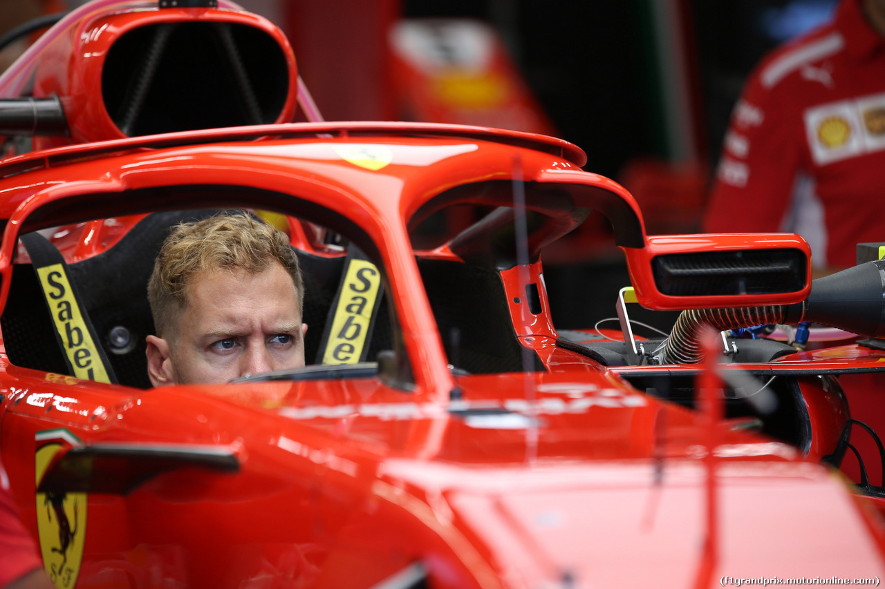 GP SINGAPORE, 16.09.2018 - Sebastian Vettel (GER) Ferrari SF71H