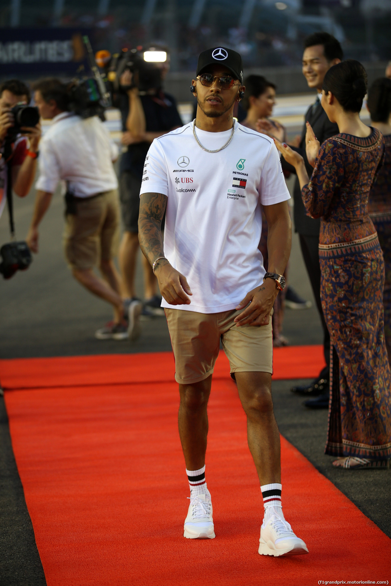 GP SINGAPORE, 16.09.2018 - Lewis Hamilton (GBR) Mercedes AMG F1 W09