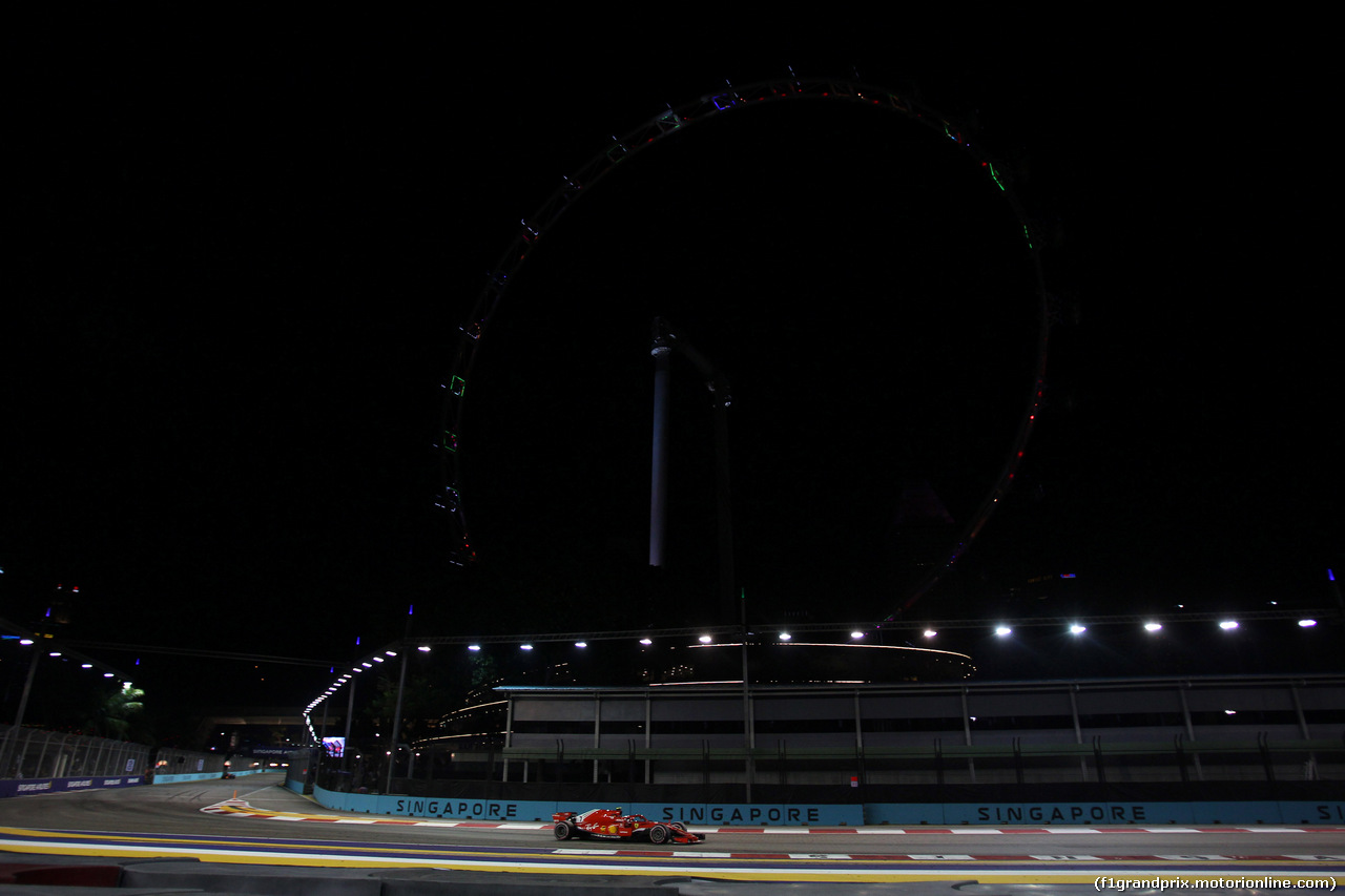 GP SINGAPORE, 16.09.2018 - Gara, Kimi Raikkonen (FIN) Ferrari SF71H