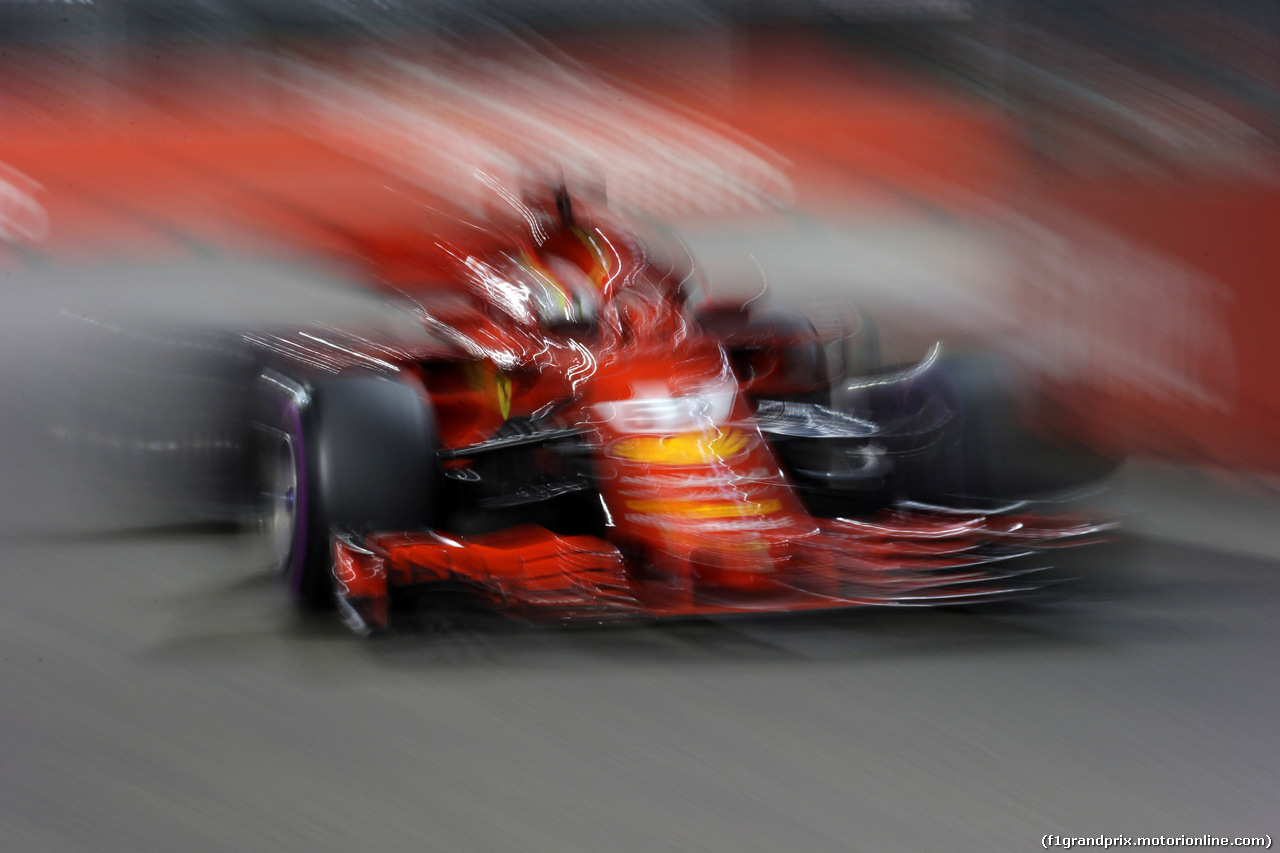 GP SINGAPORE, 16.09.2018 - Gara, Sebastian Vettel (GER) Ferrari SF71H