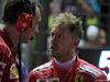GP SINGAPORE, 16.09.2018 - Gara, Riccardo Adami (ITA) Ferrari Gara Engineer e Sebastian Vettel (GER) Ferrari SF71H