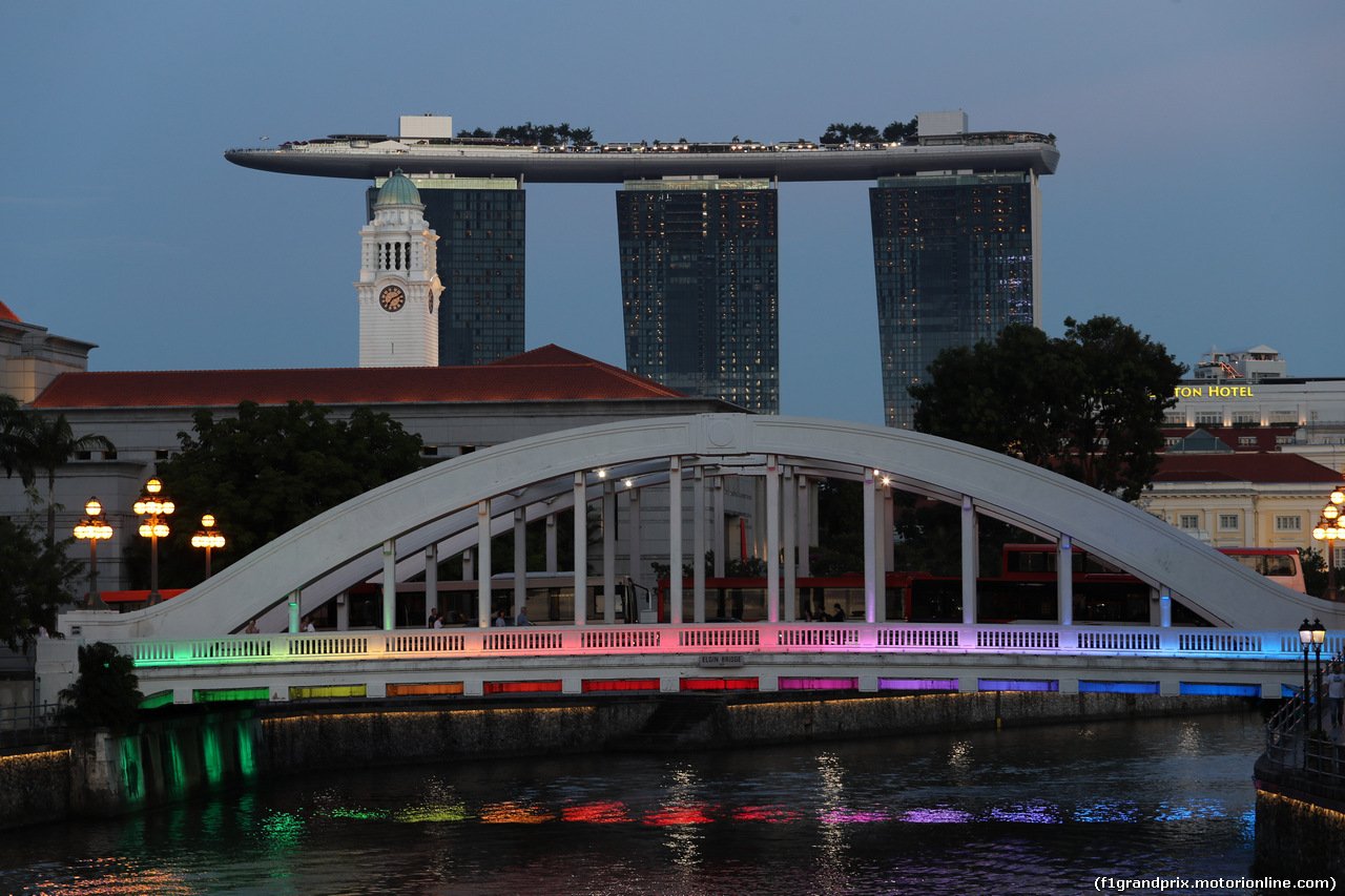 GP SINGAPORE, 13.09.2018 - Singapore Atmosphere