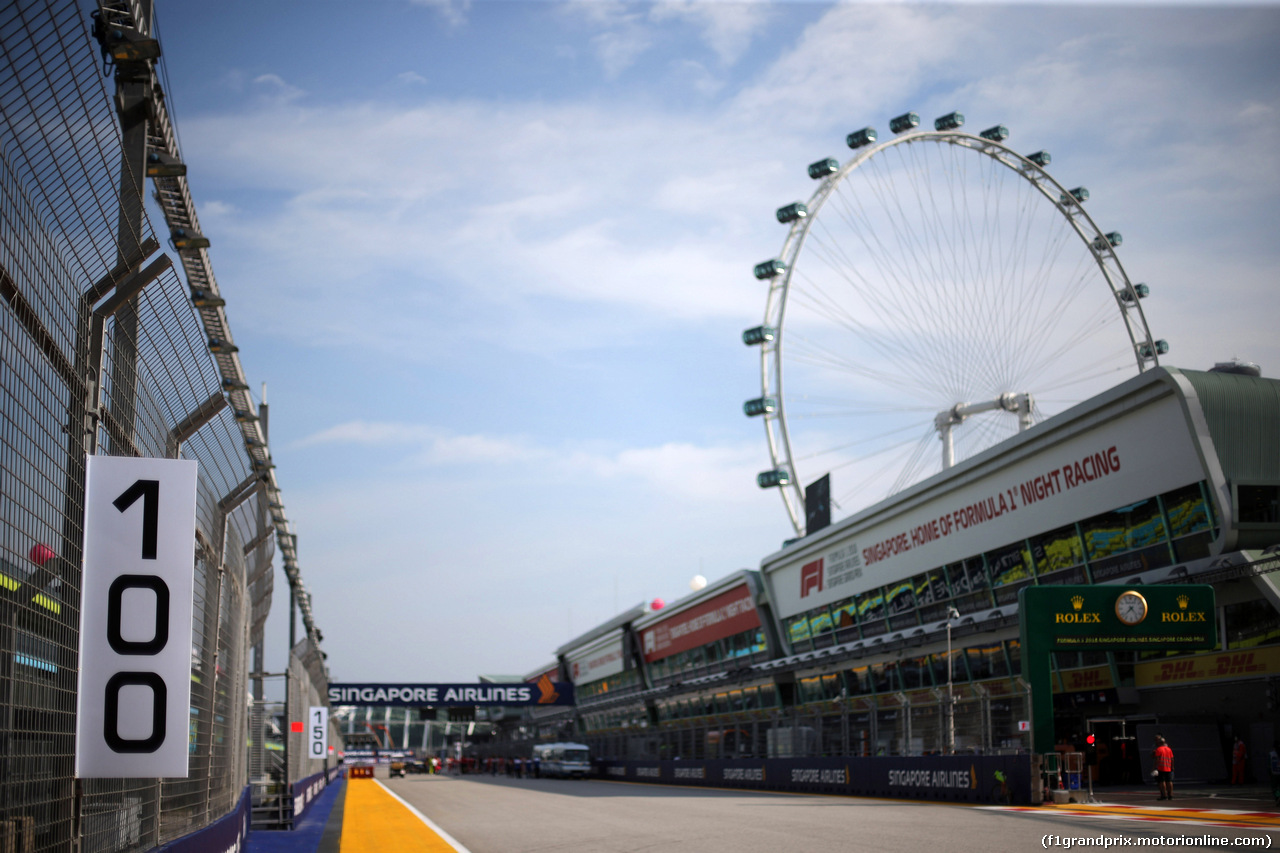 GP SINGAPORE, 13.09.2018 - Track detail