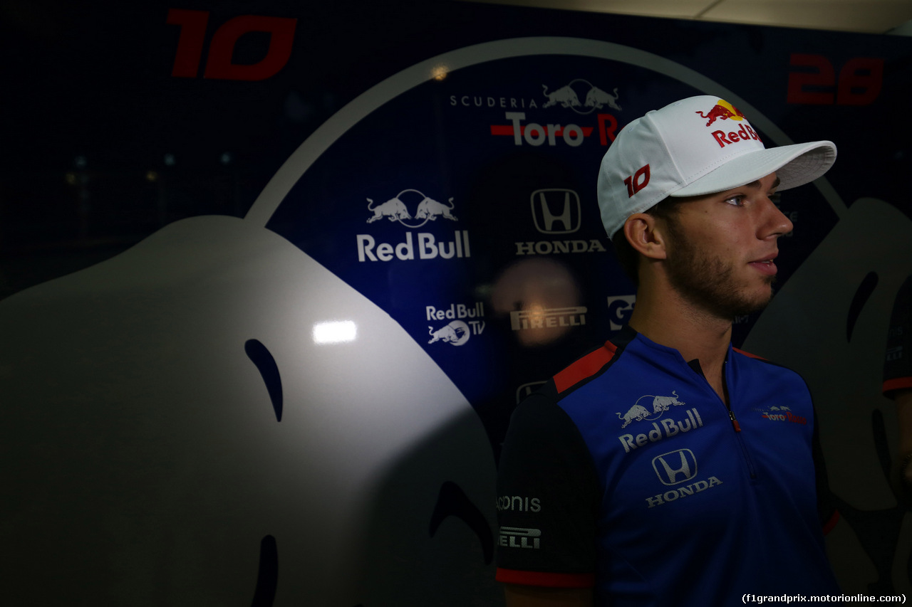 GP SINGAPORE, 13.09.2018 - Pierre Gasly (FRA) Scuderia Toro Rosso STR13