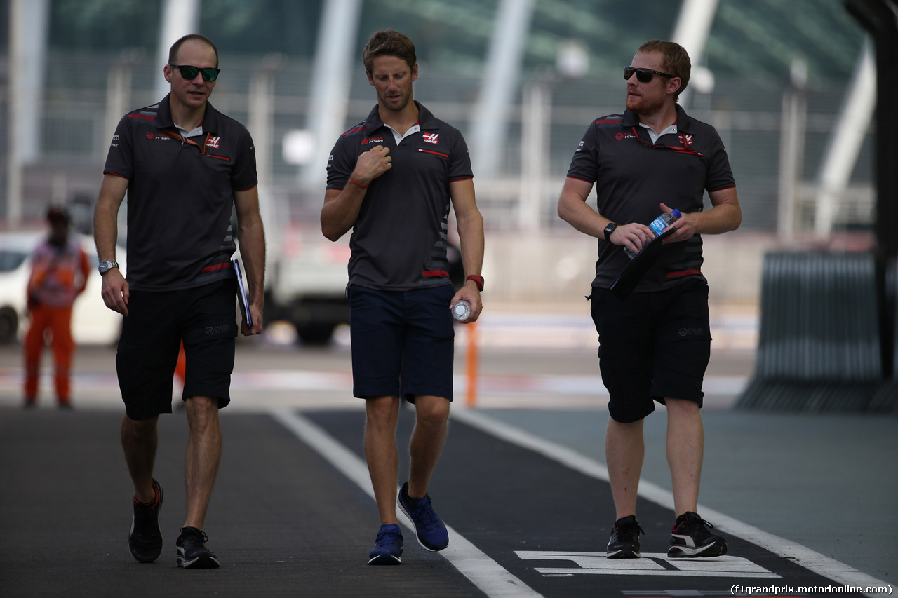GP SINGAPORE, 13.09.2018 - Romain Grosjean (FRA) Haas F1 Team VF-18