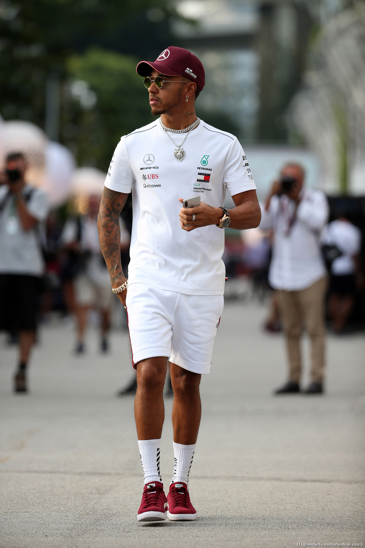 GP SINGAPORE, 13.09.2018 - Lewis Hamilton (GBR) Mercedes AMG F1 W09