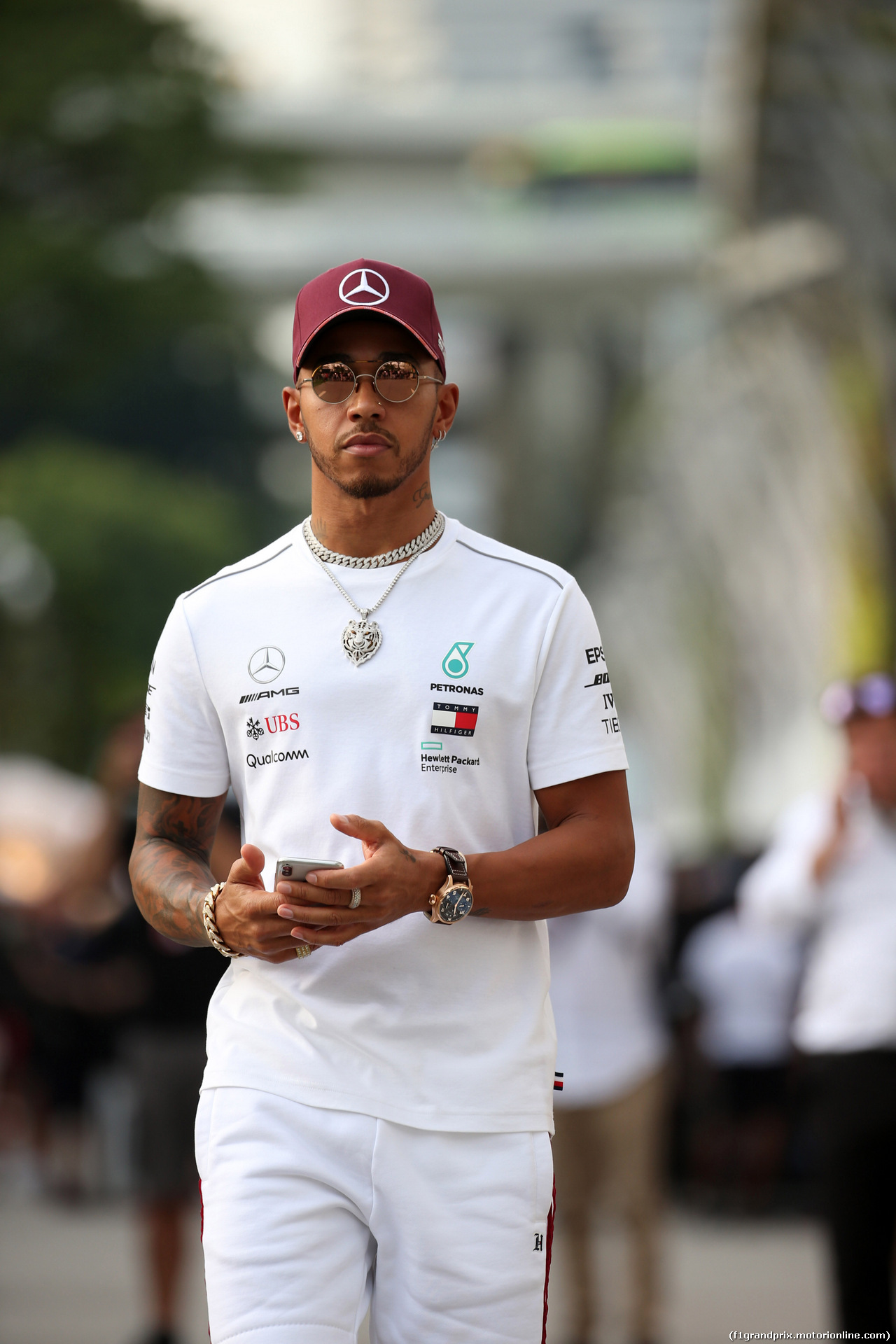 GP SINGAPORE, 13.09.2018 - Lewis Hamilton (GBR) Mercedes AMG F1 W09