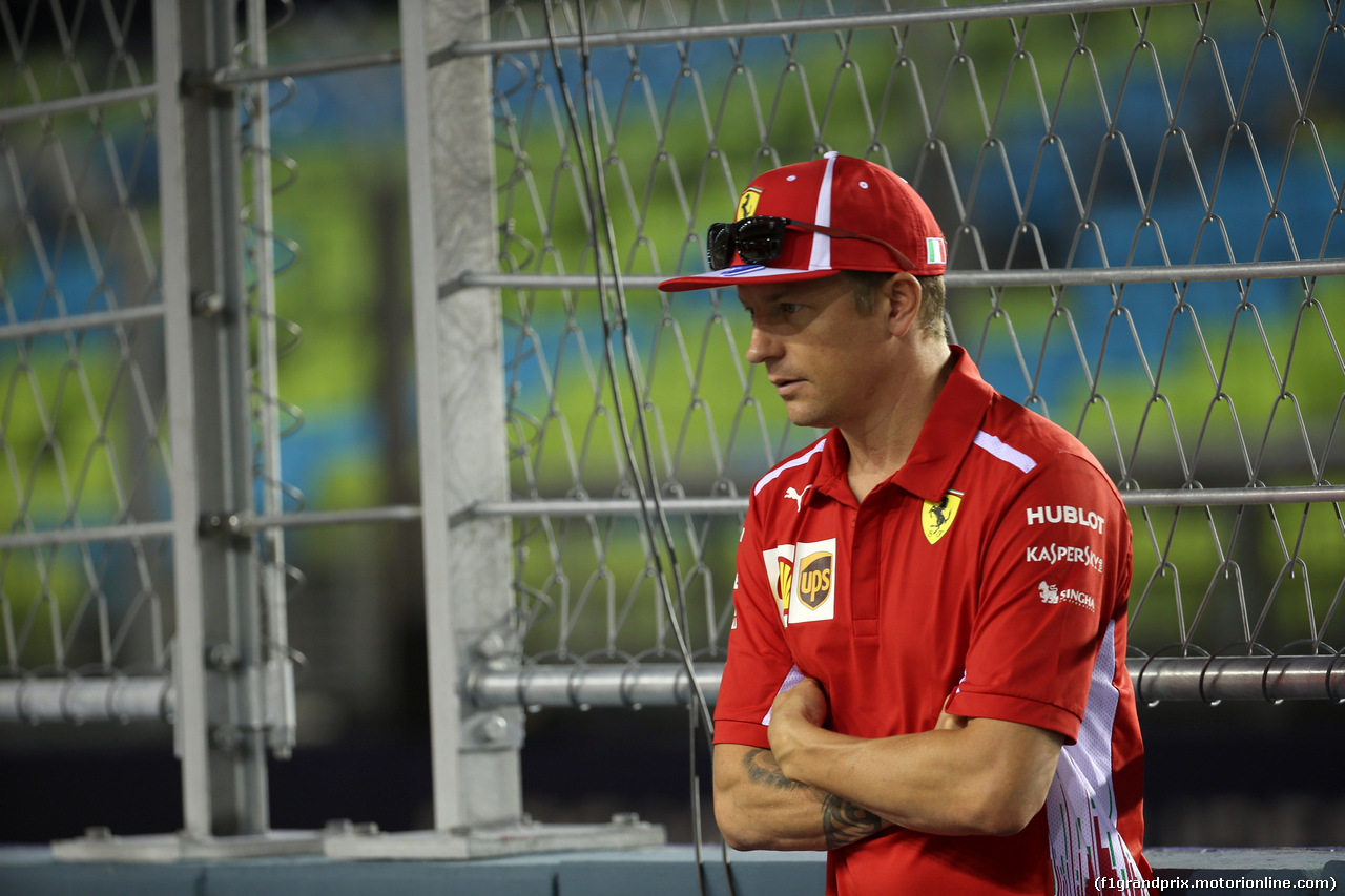GP SINGAPORE, 13.09.2018 - Kimi Raikkonen (FIN) Ferrari SF71H