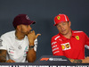 GP SINGAPORE, 13.09.2018 - Conferenza Stampa, Lewis Hamilton (GBR) Mercedes AMG F1 W09 e Kimi Raikkonen (FIN) Ferrari SF71H