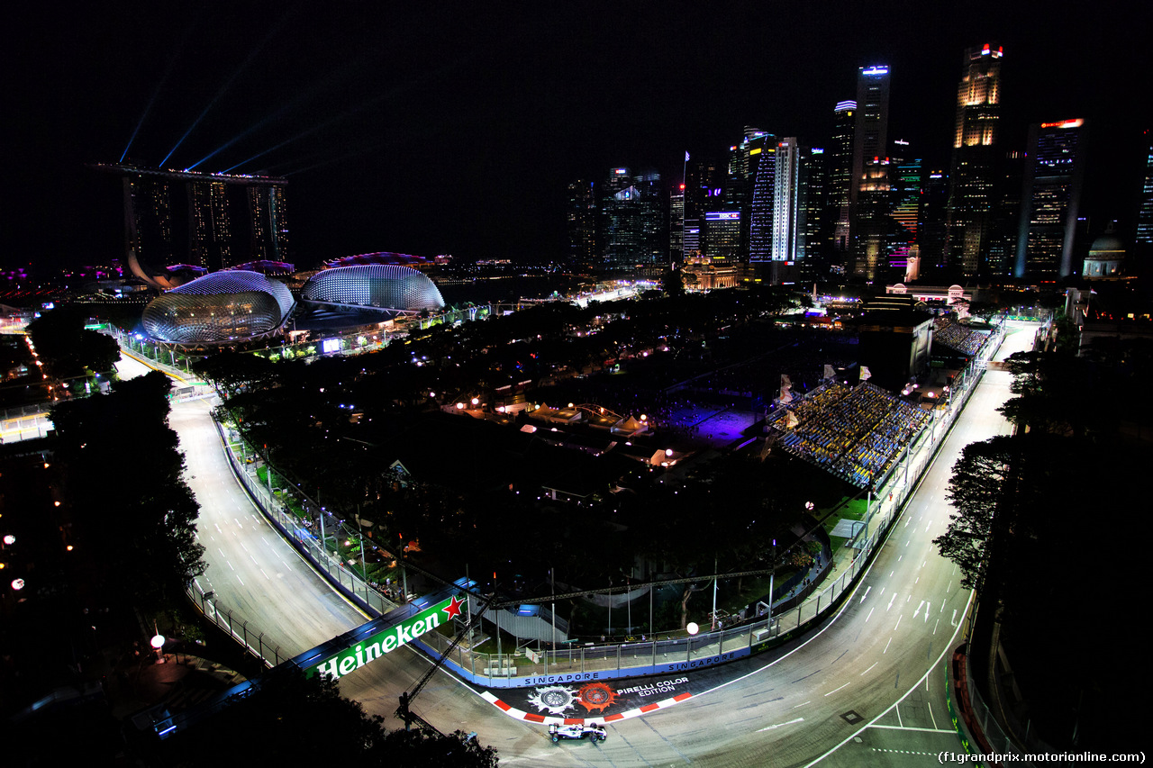 GP SINGAPORE, Valtteri Bottas (FIN) Mercedes AMG F1 W09.
14.09.2018.