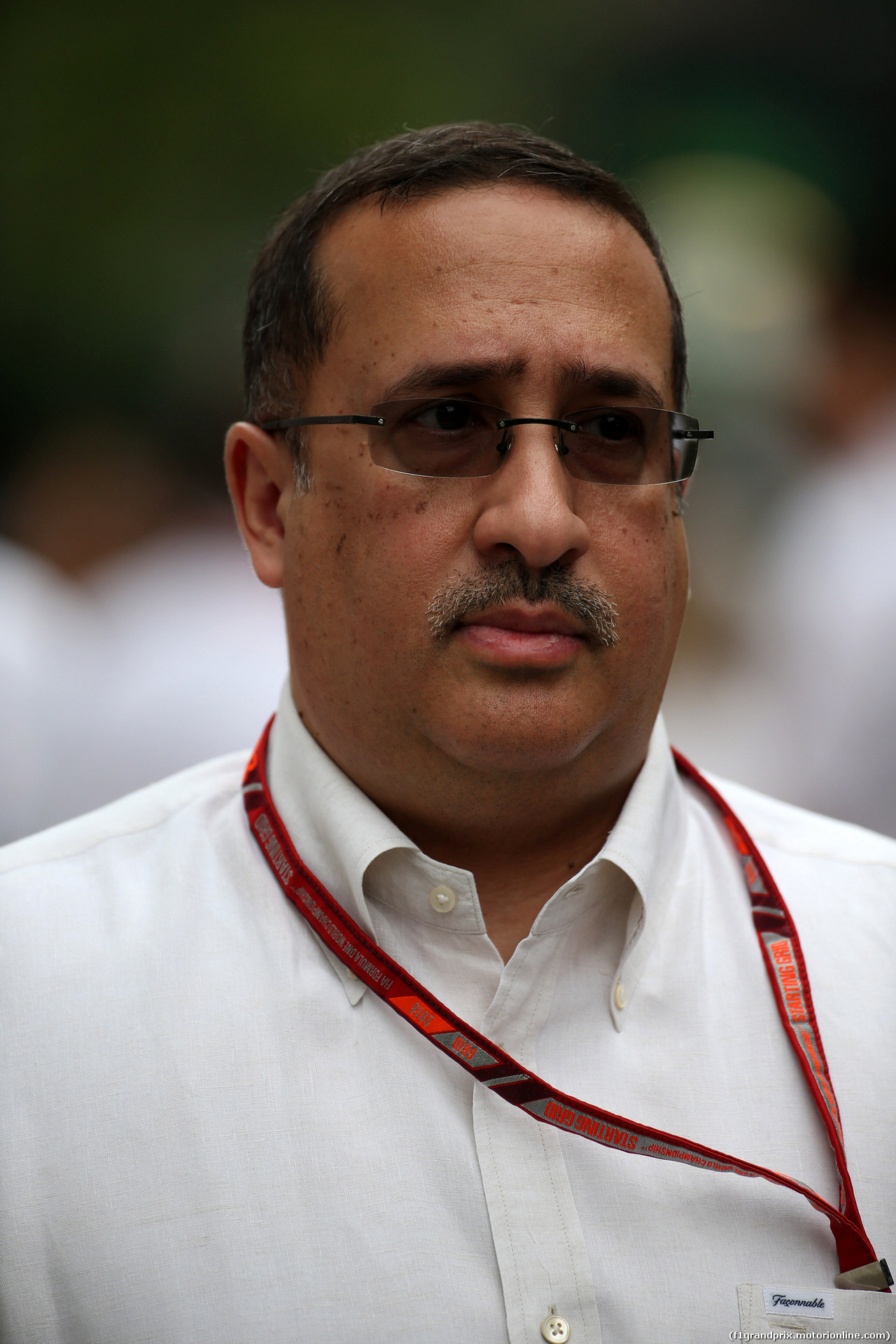 GP SINGAPORE, 15.09.2018 - Sheikh Mohammed bin Essa Al Khalifa (BRN) CEO of the Bahrain Economic Development Board e McLaren Shareholder