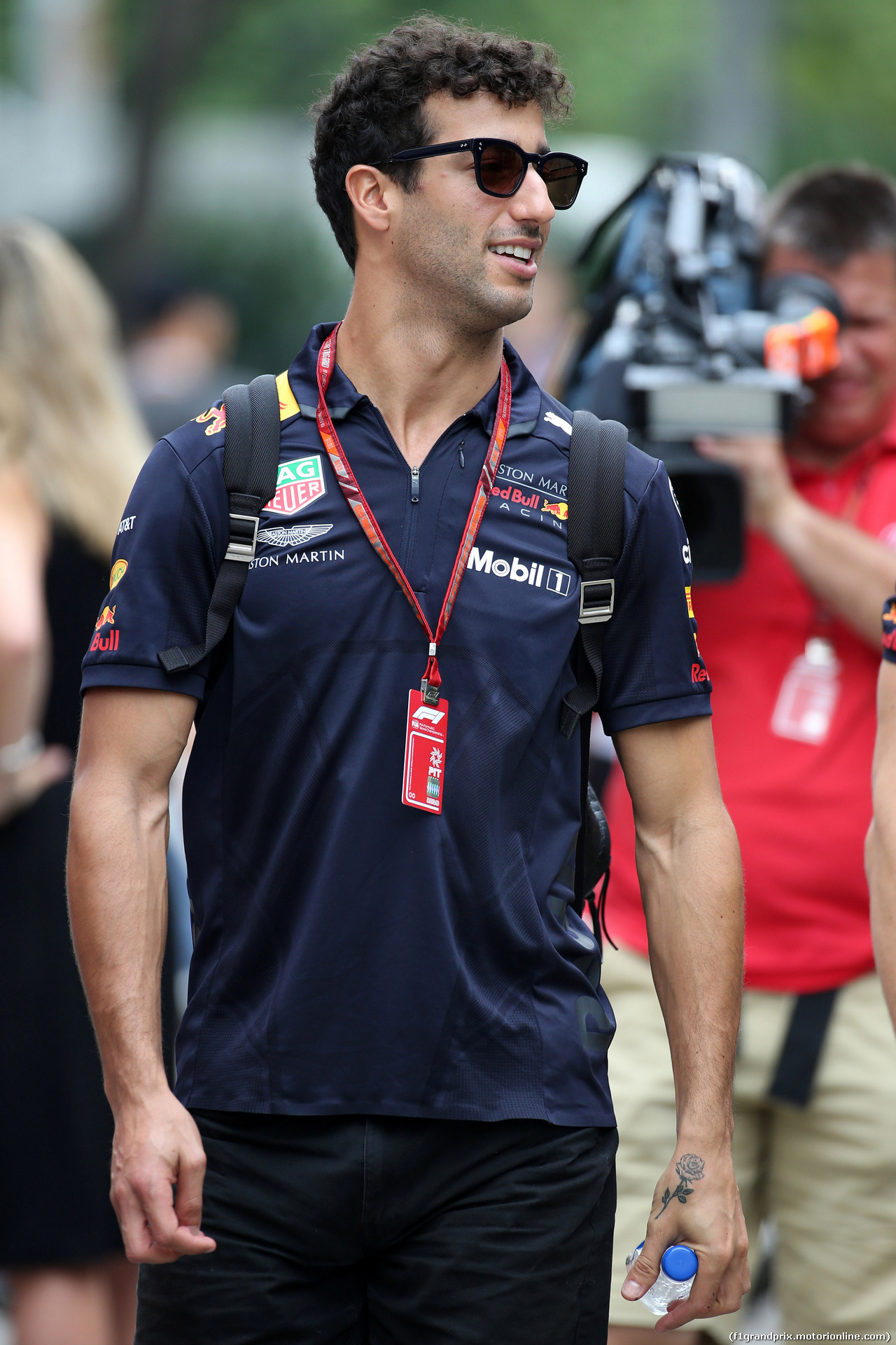 GP SINGAPORE, 15.09.2018 - Daniel Ricciardo (AUS) Red Bull Racing RB14