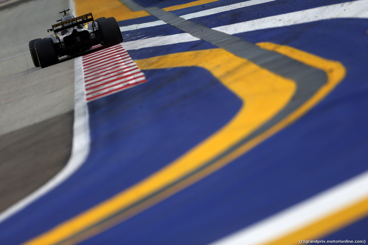 GP SINGAPORE, 15.09.2018 - Prove Libere 3, Nico Hulkenberg (GER) Renault Sport F1 Team RS18