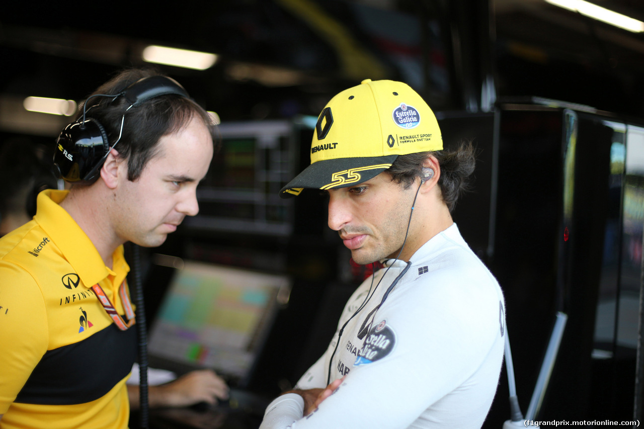 GP SINGAPORE, 14.09.2018 - Prove Libere 1, Carlos Sainz Jr (ESP) Renault Sport F1 Team RS18