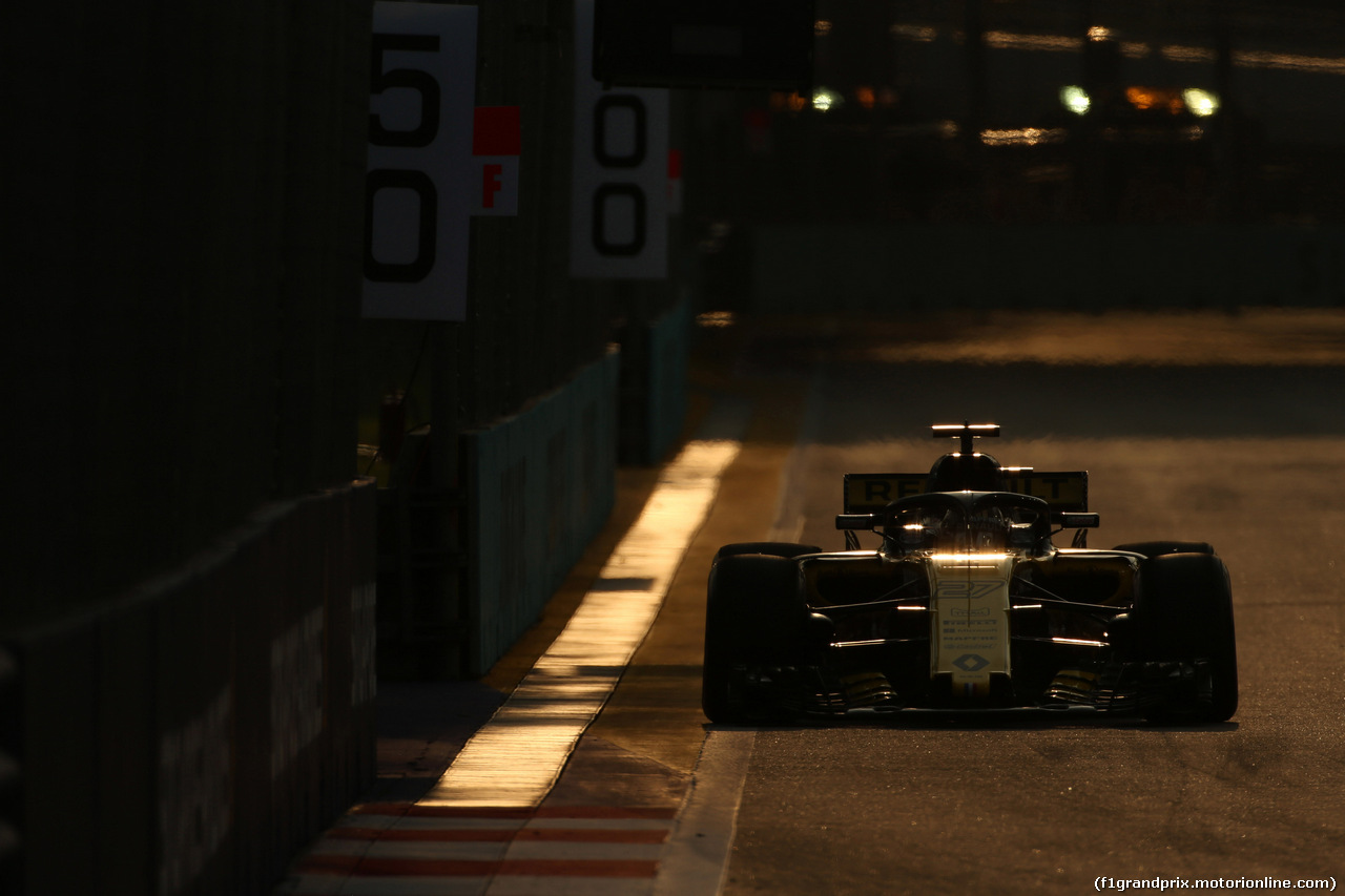 GP SINGAPORE, 14.09.2018 - Prove Libere 1, Nico Hulkenberg (GER) Renault Sport F1 Team RS18