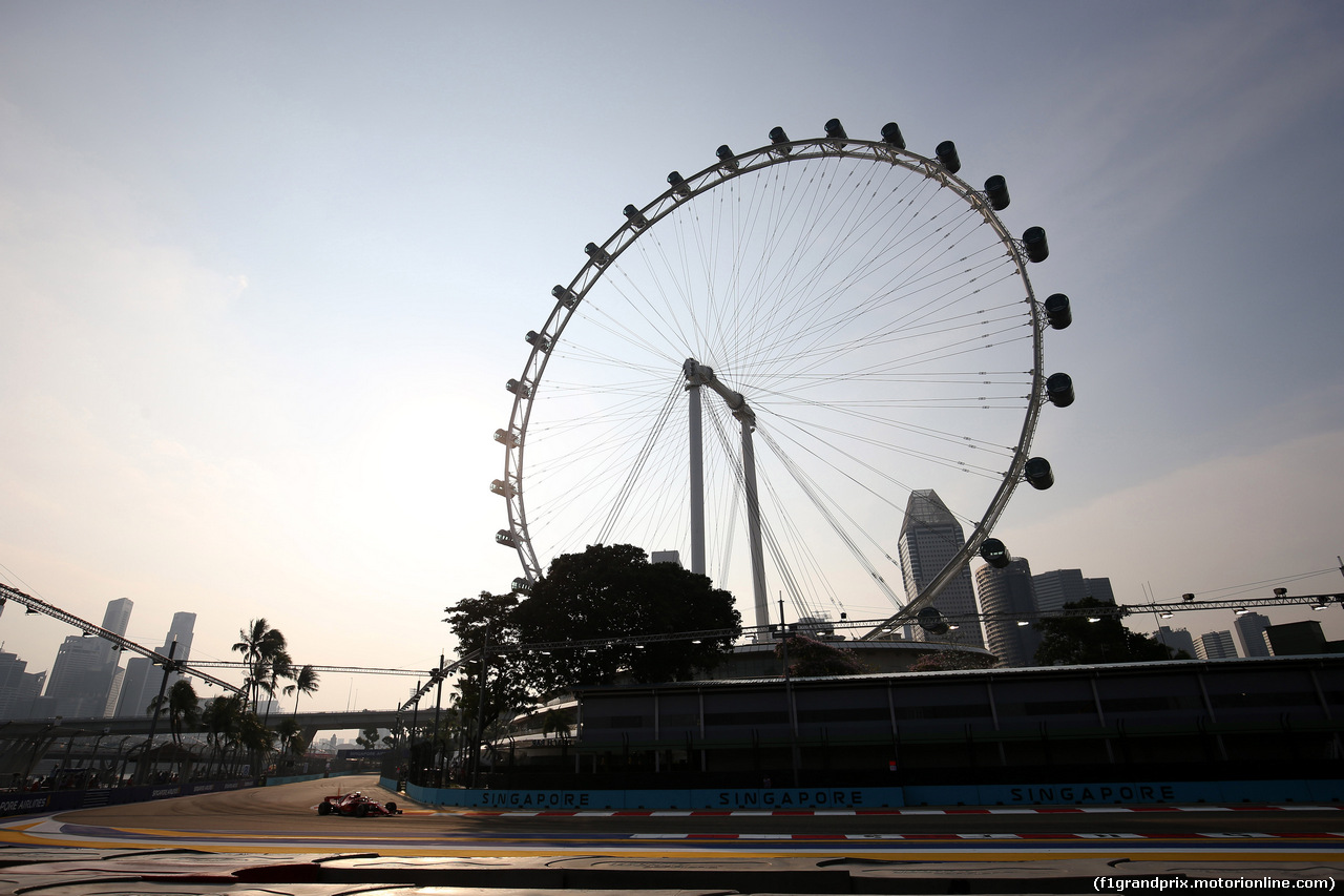 GP SINGAPORE, 14.09.2018 - Prove Libere 1, Sebastian Vettel (GER) Ferrari SF71H