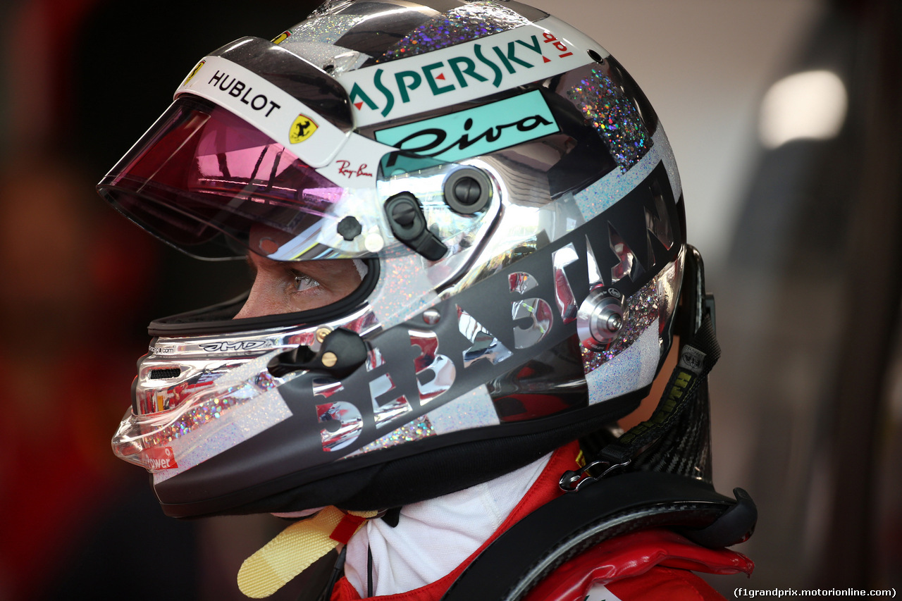 GP SINGAPORE, 14.09.2018 - Prove Libere 1, Sebastian Vettel (GER) Ferrari SF71H